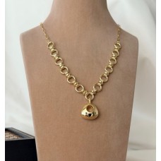 Damla Model Tasarım Kalın Zincir Kolye K87 Z16 Damla Model Tasarım Kalın Zincir Kolye K87 Z16