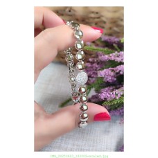 SILVER  ZİRKON TAŞLI BİLEKLİK B22A11