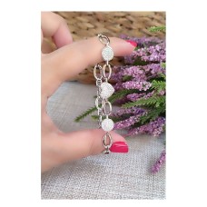 SILVER ZİRKON TAŞLI BİLEKLİK B27A11