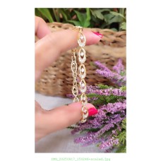 14 K (ALTIN KAPLAMA) BİLEKLİK VİP B29A12