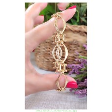 14 K(ALTIN KAPLAMA) BİLEKLİK B30A12