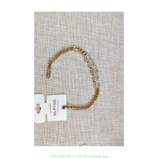 14 K (ALTIN KAPLAMA) BİLEKLİK VİP ZİRKON TAŞLI B33