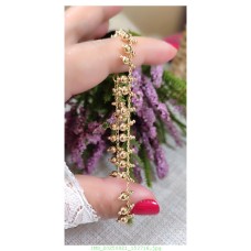 14 K (ALTIN KAPLAMA)  BİLEKLİK B57A14
