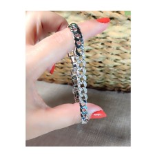 SİLVER ZİRKON TAŞLI BİLEKLİK B60A11