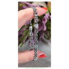 ZİRKON TAŞLI KALPLİ BİLEKLİK B62A11