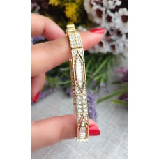 14 K ( ALTIN KAPLAMA ) ZİRKON TAŞLI VİP BİLEKLİK B81A15