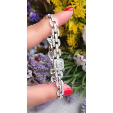 SILVER ZİRKON TAŞLI VİP BİLEKLİK B99A17