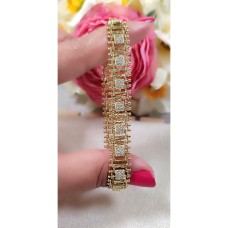 14 K ( ALTIN KAPLAMA ) KARE ZİRKON TAŞLI DORİKA GOLD BİLEKLİK C6A18 14 K ( ALTIN KAPLAMA ) KARE ZİRKON TAŞLI DORİKA GOLD BİLEKLİK C6A18