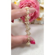 14 K ( ALTIN KAPLAMA ) YONCA MODEL ZİRKON TAŞLI VİP BİLEKLİK C4A18 14 K ( ALTIN KAPLAMA ) YONCA MODEL ZİRKON TAŞLI VİP BİLEKLİK C4A18