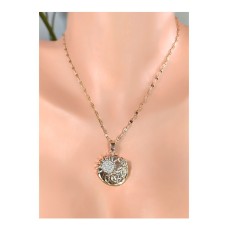 14 K (ALTIN KAPLAMA) ZİRKON TAŞLI VİP KOLYE K14Z10 14 K (ALTIN KAPLAMA) ZİRKON TAŞLI VİP KOLYE K14Z10