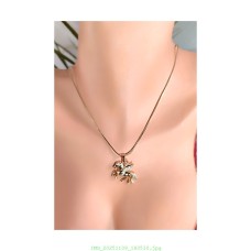 14 K (ALTIN KAPLAMA) ZİRKON TAŞLI AT DESENLİ KOLYE K24Z11 14 K (ALTIN KAPLAMA) ZİRKON TAŞLI AT DESENLİ KOLYE K24Z11