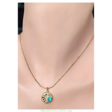 14 K (ALTIN KAPLAMA) KOLYE K40Z12