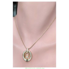 14 K (ALTIN KAPLAMA) ZİRKON TAŞLI VİP KOLYE K52Z13 14 K (ALTIN KAPLAMA) ZİRKON TAŞLI VİP KOLYE K52Z13