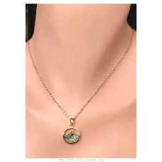 14 K (ALTIN KAPLAMA) ZİRKON TAŞLI PUSULA KOLYE K58Z14 14 K (ALTIN KAPLAMA) ZİRKON TAŞLI PUSULA KOLYE K58Z14