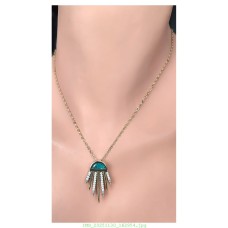 14 K (ALTIN KAPLAMA) ZİRKON TAŞLI VİP KOLYE K60Z14 14 K (ALTIN KAPLAMA) ZİRKON TAŞLI VİP KOLYE K60Z14