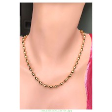 14 K (ALTIN KAPLAMA) KOLYE K73Z15