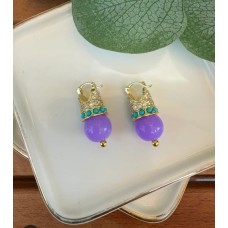 Marka model zirkon taşlı küpe Marka model zirkon taşlı küpe