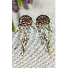 GÖKKUŞAĞI ZİRKON TAŞLI KÜPE P1F10