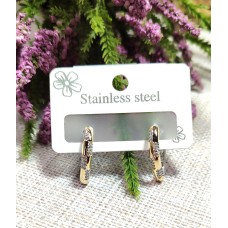 ZİRKON TAŞLI GOLD RENK KÜPE P29F13 ZİRKON TAŞLI GOLD RENK KÜPE P29F13