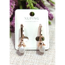 İNCİLİ ZİRKON TAŞLI KÜPE P8F11